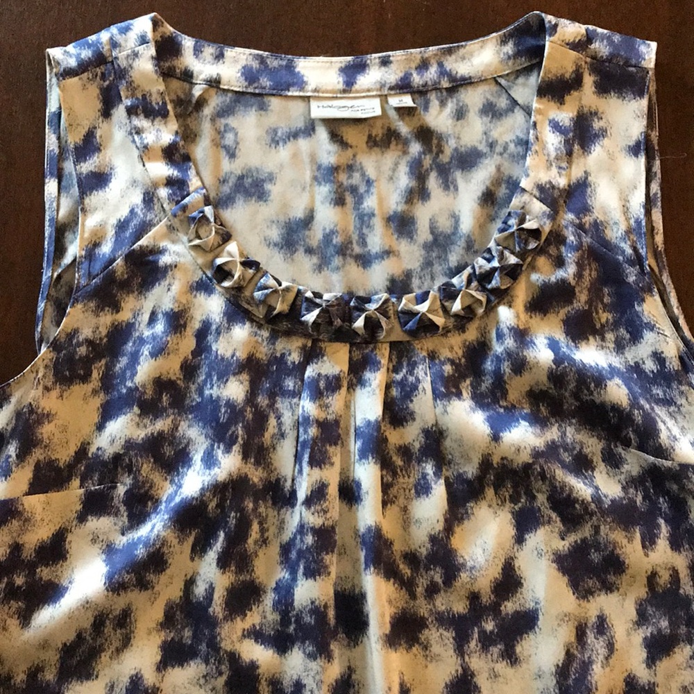 Halogen Sleeveless Blouse Size M - Picture 2 of 7